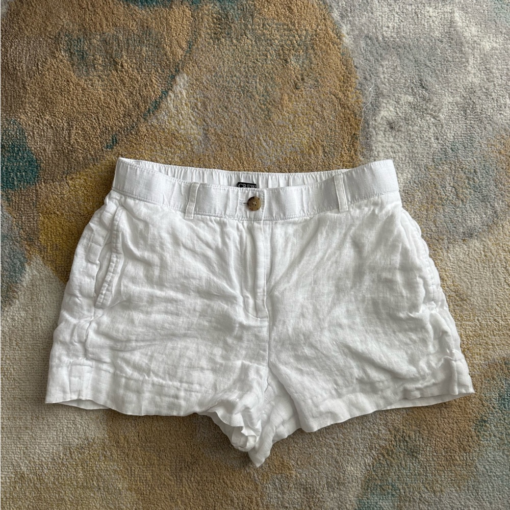 J. Crew 3" Harbor short in linen - Picture 4 of 4